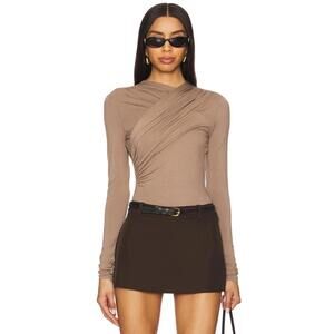 House of Harlow 1960 x REVOLVE Mavis Top in Mushroom